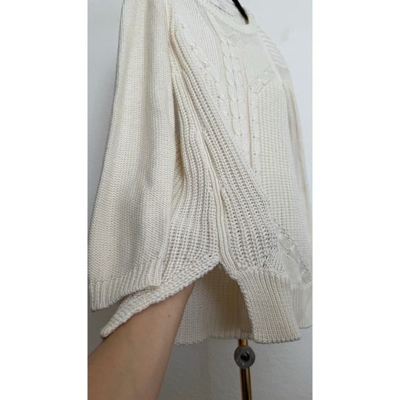 ZARA Knit Sweater – Size S, Cream/ Beige, Retail Price $98 - Picture 4 of 8